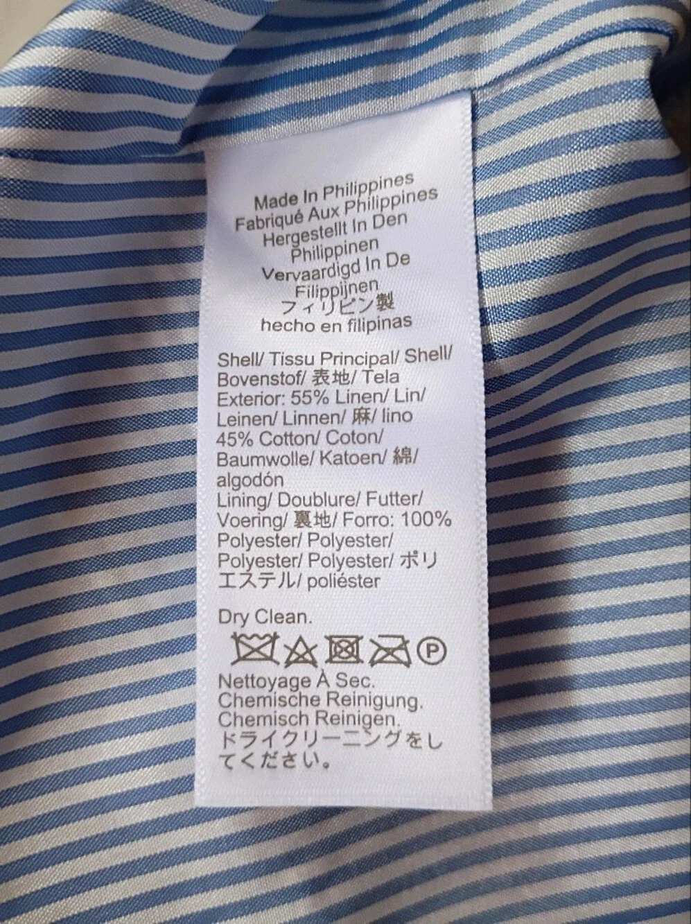 J. Crew Light Gray Herringbone Blazer